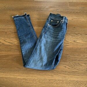 Rag & Bone Women’s High Rise Skinny Jeans - Size 26